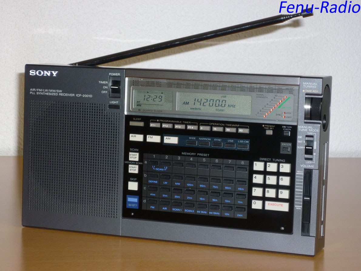 Fenu-Radio - Sony ICF-2001D